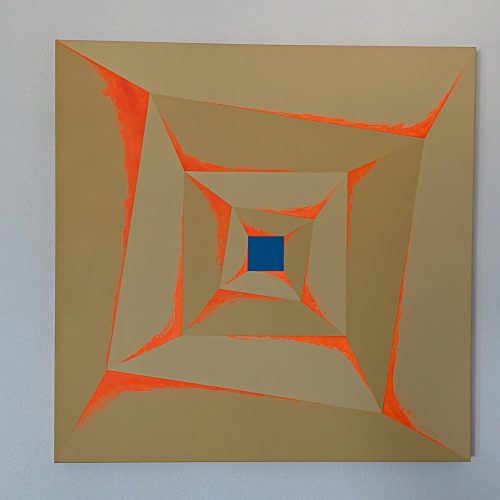 2008 Montañas de Arena 100x100 Acrílico sobre lienzo