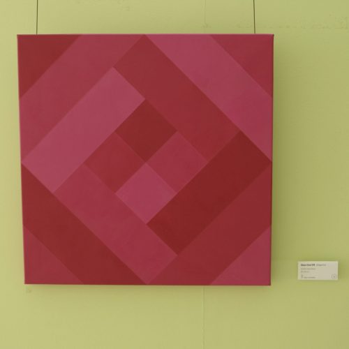 2009 New One Magenta 60x60 Acrílico sobre lienzo