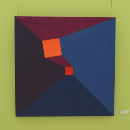 2009 Up & Down II 100x100 Acrílico sobre lienzo